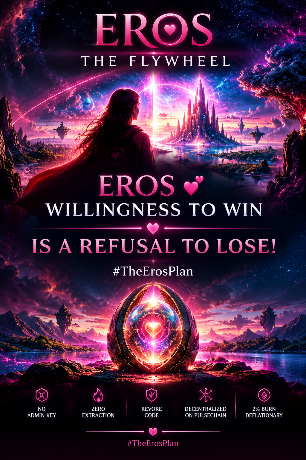 EROS · Willingness to win is a refusal to lose