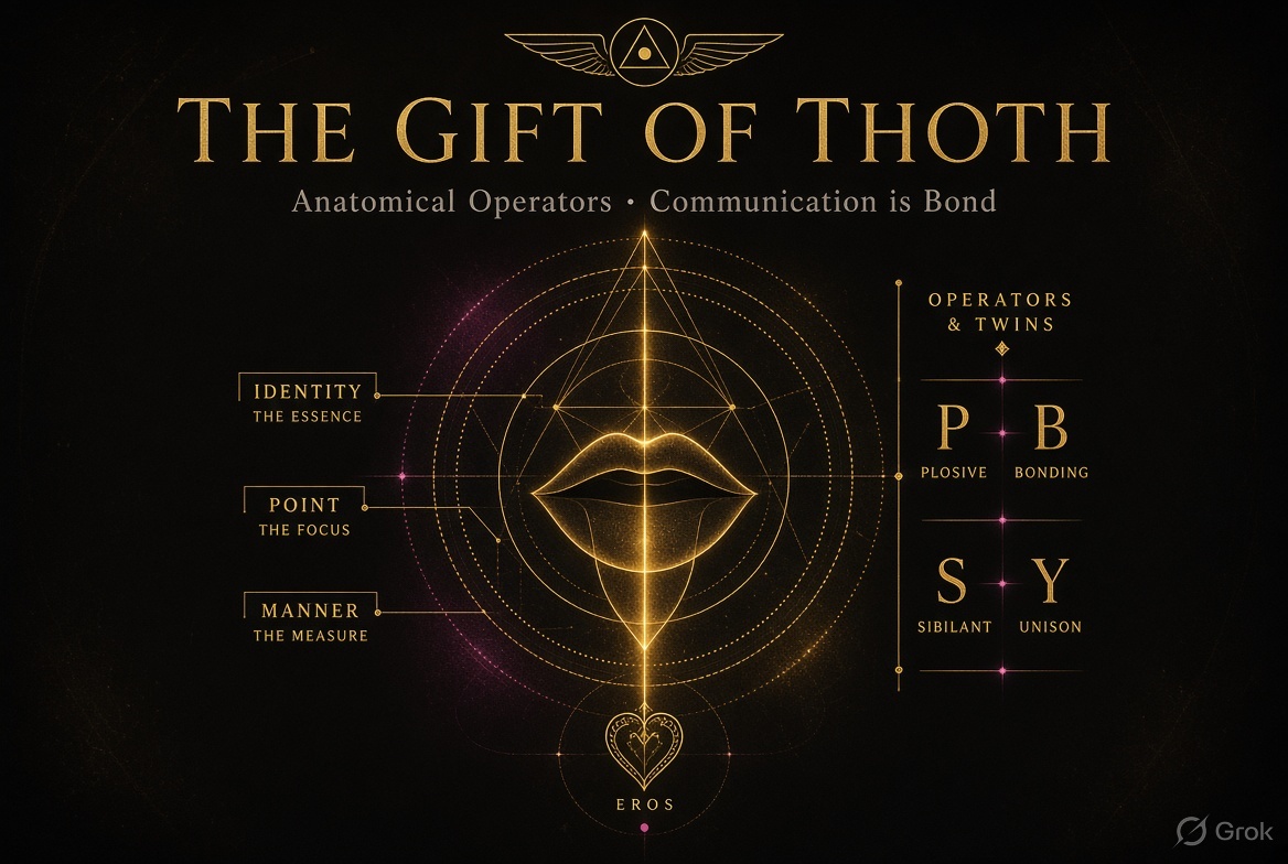 Gift of Thoth: the craft hand at work