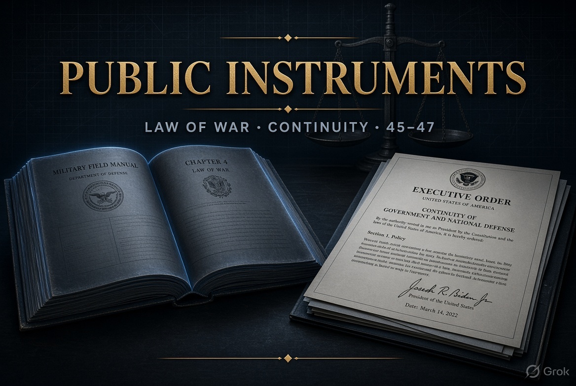Public instruments and the 45-47 window