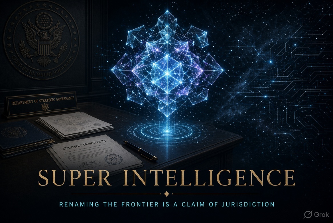 AI as the strategic layer: Super Intelligence posture