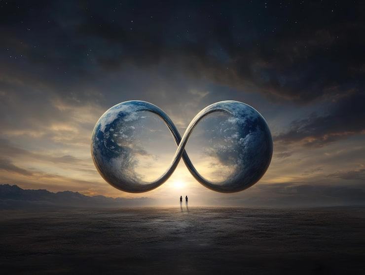 Toroidal figure-eight — one lobe of the Living Egg