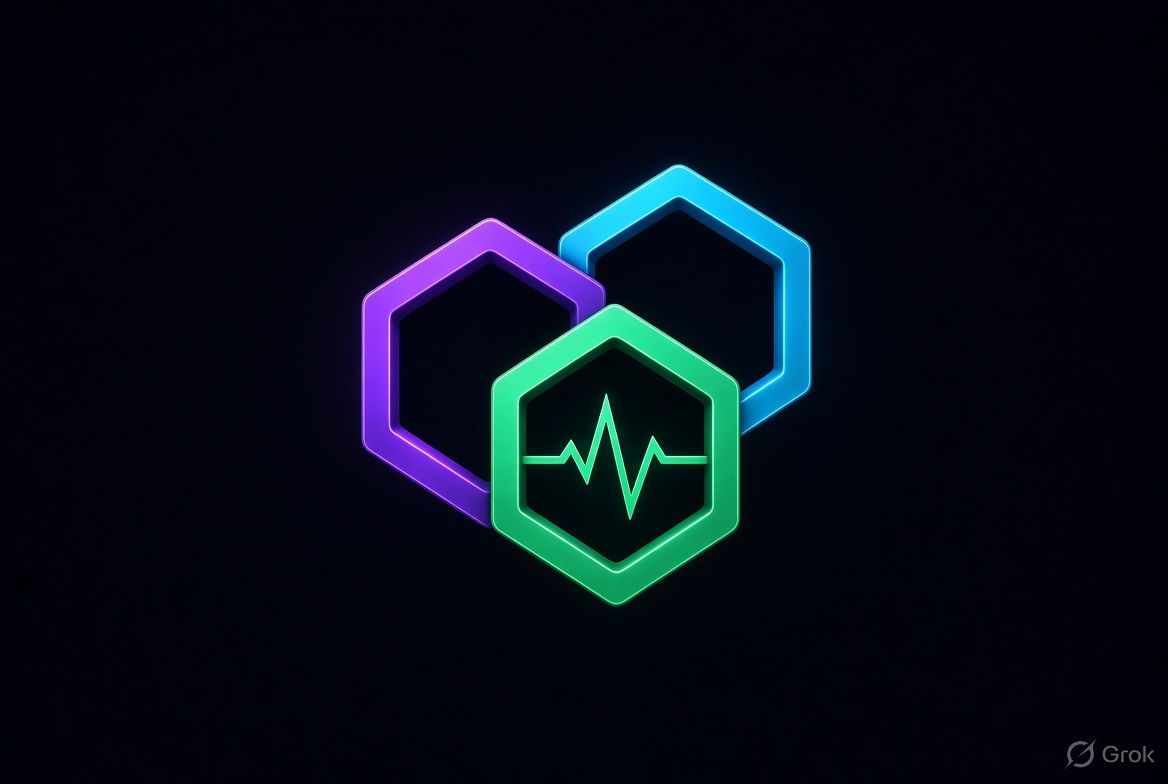 PulseChain · PulseX hex logos